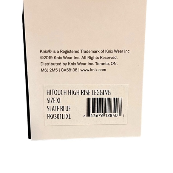 Knix HiTouch™️ High Rise Legging- Slate Blue - Picture 10 of 15